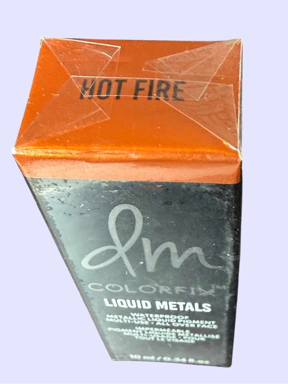 Danessa Myricks Colorfix Liquid Metals Pigment Shimmer in HOT FIRE